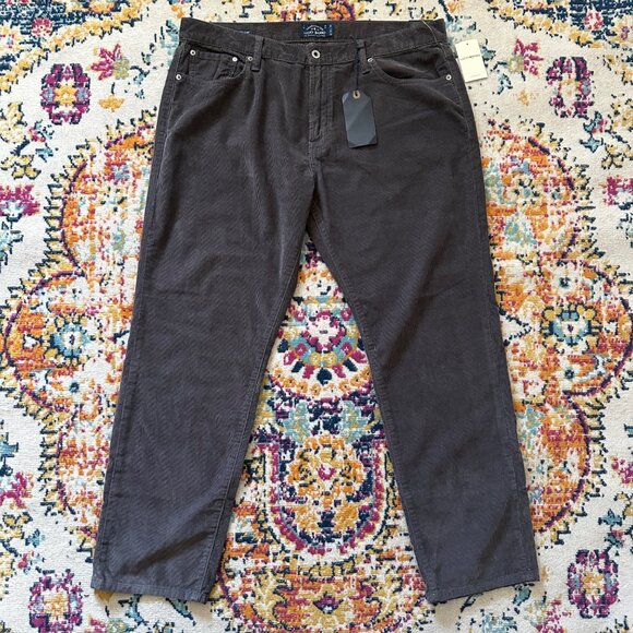 Lucky Brand 211 Original Straight Fit Corduroy Pants Mens Size 38x30 Classic